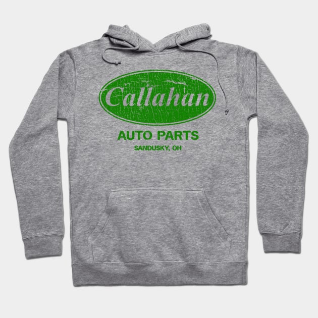 vintage Callahan Auto Parts 1963 Hoodie by GisarRaveda